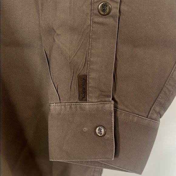Browning Brown Lightweight Shirt Jacket - Picture 4 of 8